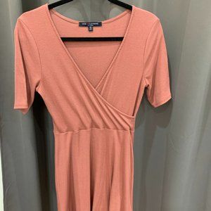 Dusty Rose Wrap Dress